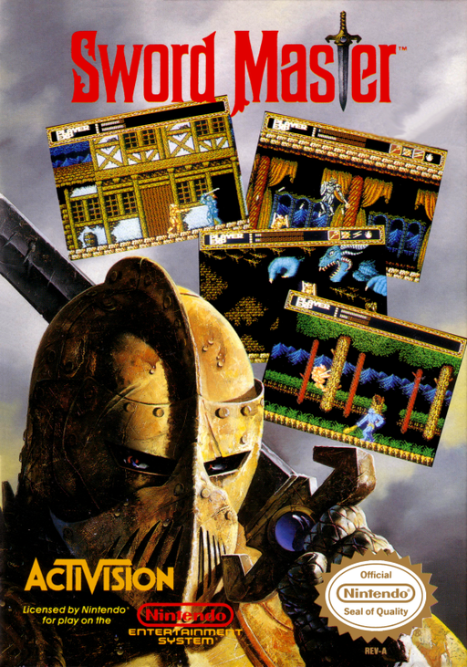 Sword Master (USA) box art